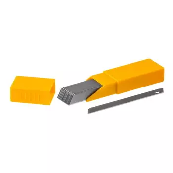 Лезвия Olfa OL-AB-50B сегментированные, 9х80х0,38 мм, 13 сегментов, 50 шт.
