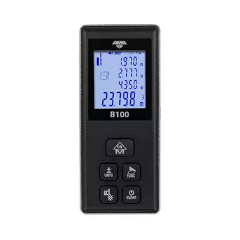 Лазерный дальномер Amo B100, 100 м, точность 3 мм, красный