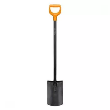 Лопата штыковая Fiskars Solid 1066717 с закругленным лезвием
