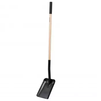 Лопата совковая с деревянным черенком Fiskars 1066724
