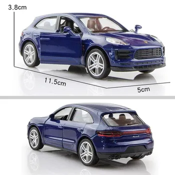 5-дюймовая имитация изысканных литой игрушечной машинки 2019 Porsche Macan S SUV RMZ city 1:Модель из 36 сплавов с откатным механизмом
