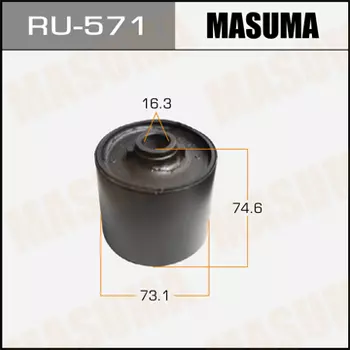 сайлентблок заднего продольн. рычага!\ Mitsubishi Pajero III/Montero V65W/V75W 00-06 RU-571 MASUMA