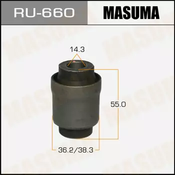 сайлентблок заднего рычага! \ Nissan Pathfinder 05> RU-660 MASUMA