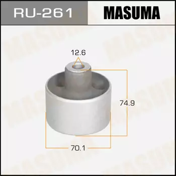 сайлентблок зад. продол. рычага!\ Mitsubishi Carisma 95-02/Lancer 92- RU-261 MASUMA