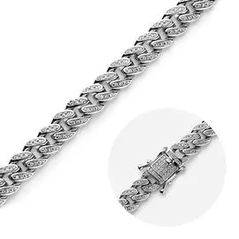 Браслет декоративный из серебра 16SB306-0001000104