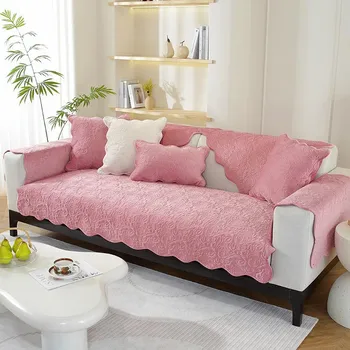 Подушка для дивана Dutch Velvet Rose Простая современная комбинация, универсальный чехол для дивана, не вызывает раздражения кожи, не скользит 70x70