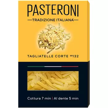 Макароны Pasteroni Тальятелле корте №132 400г