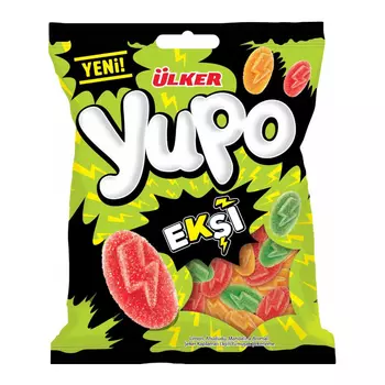 Мармелад Ulker Yupo кислый, 65 г