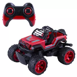 Машинка трюковая Wincars Step Car Р/У с подвижной задней осью, USB-зарядка 30 см в ассортименте красный/зеленый