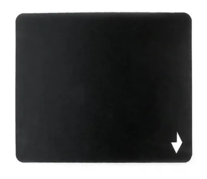 Коврик для мыши Gembird MP-35-25-BLACK 350х250х3мм, черный, ткань+резина, пакет