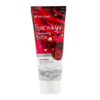 Пенка для умывания 3W Clinic Rose Water Foam Cleansing