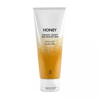 Маска для лица J:ON Honey Smooth Velvety and Healthy Skin Wash Off Mask Pack (50 г в тубе)