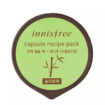 Ночная маска Innisfree Capsule Recipe Sleeping Pack - Bamboo