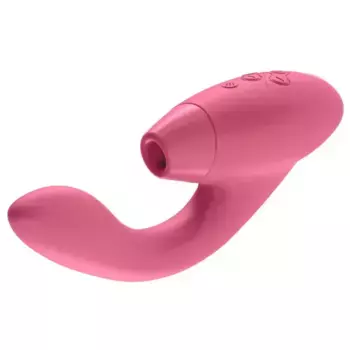 Бесконтактный клиторальный стимулятор Womanizer Duo, розовый