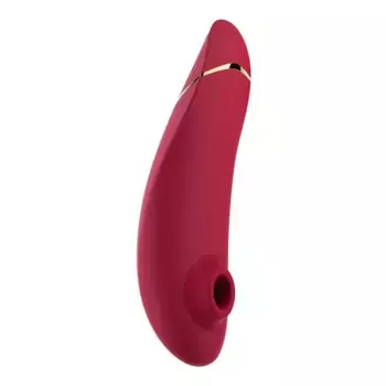 Бесконтактный клиторальный стимулятор Womanizer Premium, красный
