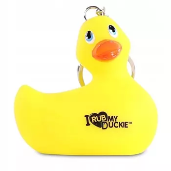 Брелок-уточка Big Teaze Toys I Rub My Duckie, желтый