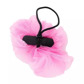 Губка для ванны с вибропулей Big Teaze Toys Bath Sponge Vibrating, розовая