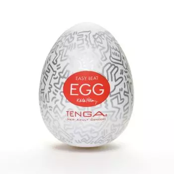Мастурбатор яйцо Tenga &amp; Keith Haring Egg Party