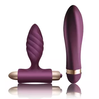 Набор Climaximum Desire, анальная пробка + клиторальный вибратор