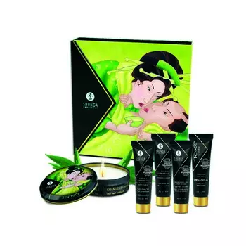 Набор Shunga Geisha's Secret "Экзотический зеленый чай", 5 предметов