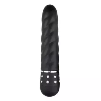 Стимулятор клитора Easytoys Mini Twisted, черный