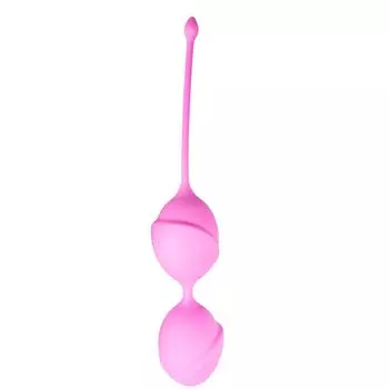 Вагинальные шарики Easytoys Pink Double Vagina Balls, розовые