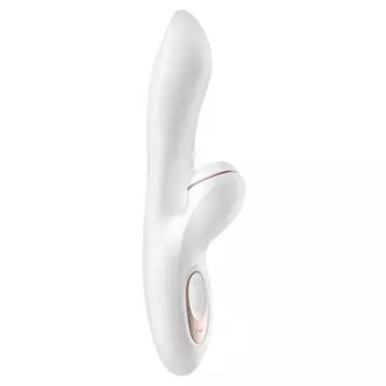 Вакуумный вибратор-кролик Satisfyer Pro + G-Spot, белый