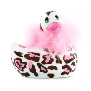 Вибратор-уточка Big Teaze Toys I Rub My Duckie 2.0, пантера
