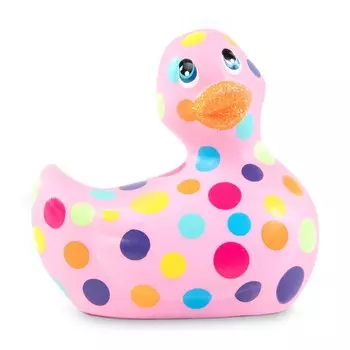 Вибратор-уточка Big Teaze Toys I Rub My Duckie 2.0, разноцветный
