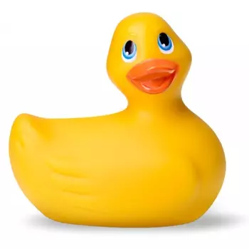 Вибратор-уточка Big Teaze Toys I Rub My Duckie 2.0, желтый