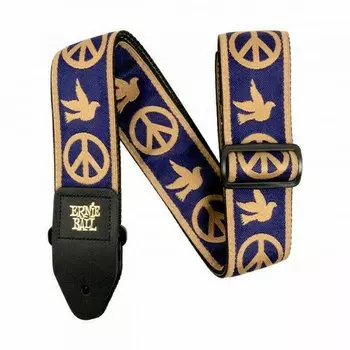 Ремень для гитары Ernie Ball 4699 Jacquard Peace Love Dove