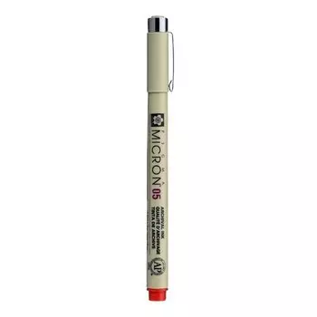 Ручка капиллярная Sakura Pigma Micron 0.45 мм, цвет чернил: красный