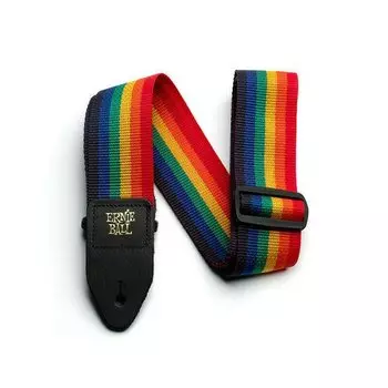 Ремень для гитары Ernie Ball 4044 PolyPro Rainbow
