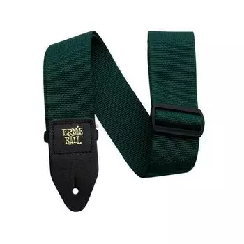 Ремень для гитары Ernie Ball 4050 PolyPro Forest Green