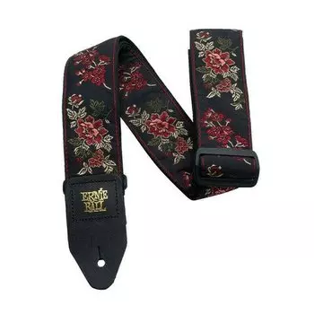 Ремень для гитары Ernie Ball 4142 Jacquard Red Rose