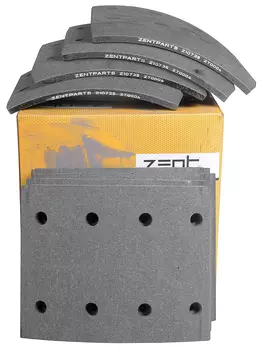 Накладки тормозные ZENTPARTS Z10735