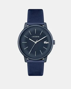 Lacoste 12.12 Move 2011241 Синие силиконовые мужские часы Lacoste, синий