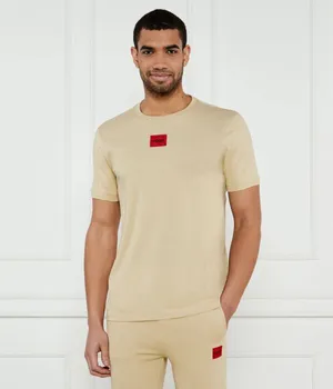 Футболка diragolino212 Regular fit Hugo, желтый