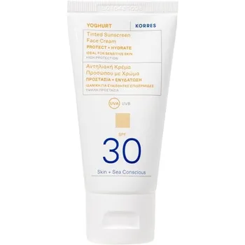 YOGHURT Тональный крем для лица SPF30 50 мл Korres