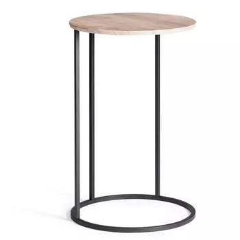 Журнальный стол Tetchair Mone (МДФ,Металл/Светлое дерево,Черный)