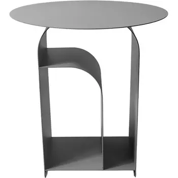 Журнальный столик Stool Group Arwel металл черный арт.УТ000040310