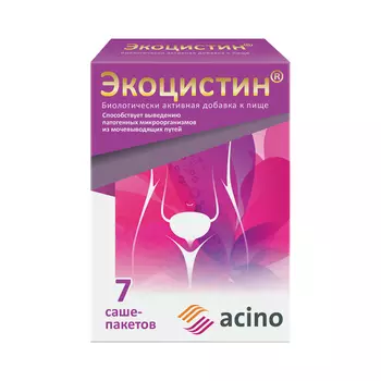Экоцистин, порошок, пакетики-саше, 7 шт.