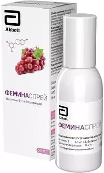 Феминаспрей, флакон, 50 мл