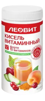 Леовит Кисель Витаминный Форте, банка 400 г