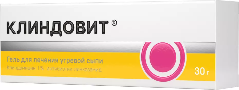 Клиндовит, гель 1%, 30 г