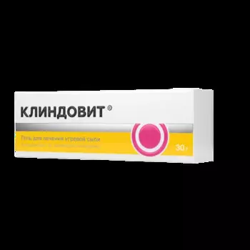 Клиндовит Комбо, гель 50 мг+10 мг/г, 15 г