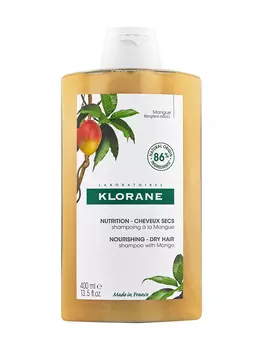 Klorane Масло манго, шампунь для волос 400 мл