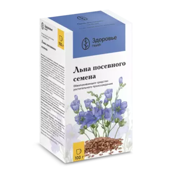 Льна посевного семена, пакет 100 г
