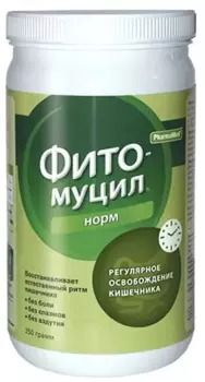 Фитомуцил Норм Плюс, порошок 250 г, 1 шт.