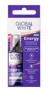 Global White Energy спрей для полости рта освежающий Корица, 15 мл